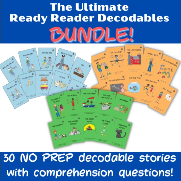Teacher Gifts- Decodable Books