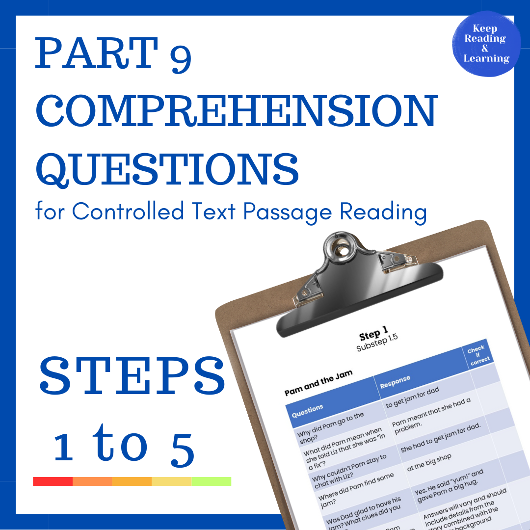 Part 9 Comprehension Questions Keep Reading Learning Part 9 Comprehension Questions Keep Reading Learning