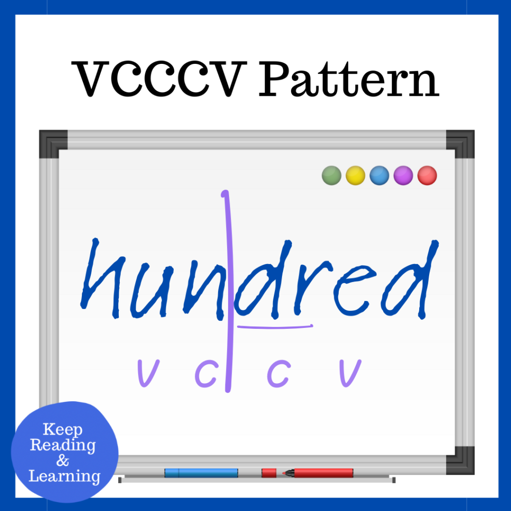 VCCCV Syllable Division Pattern