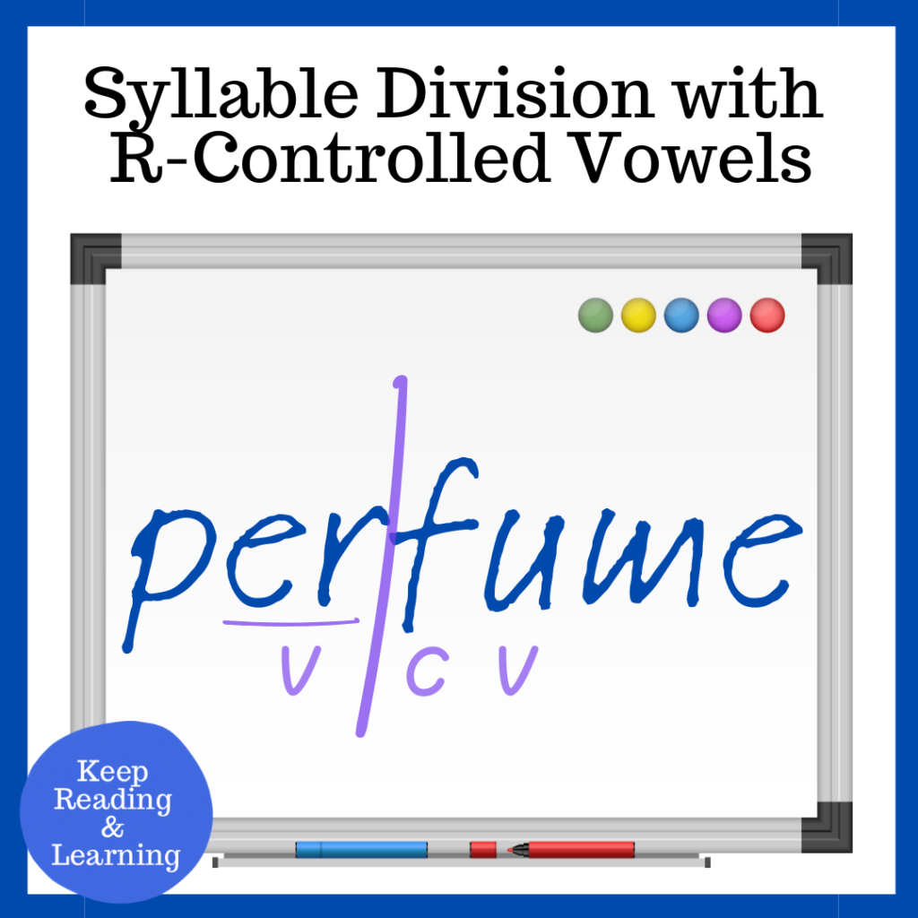 Multisyllabic words with bossy r