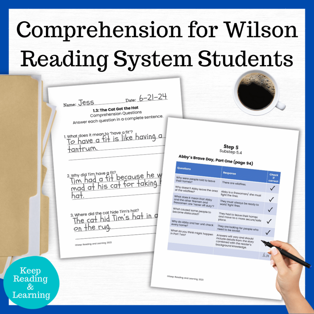 Comprehension-Questions-for-Wilson-Reading-System-Stories