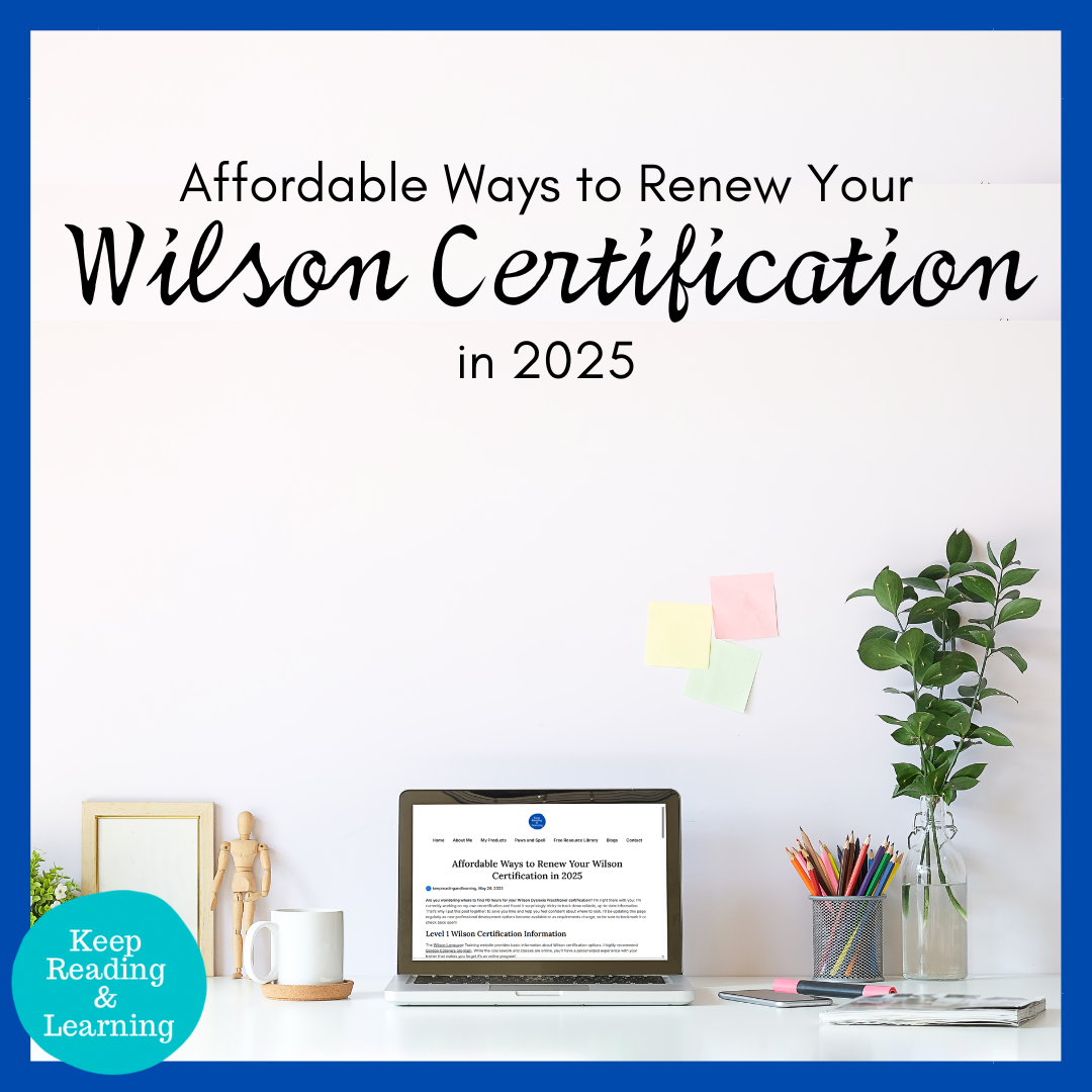 Renew Wilson Certification