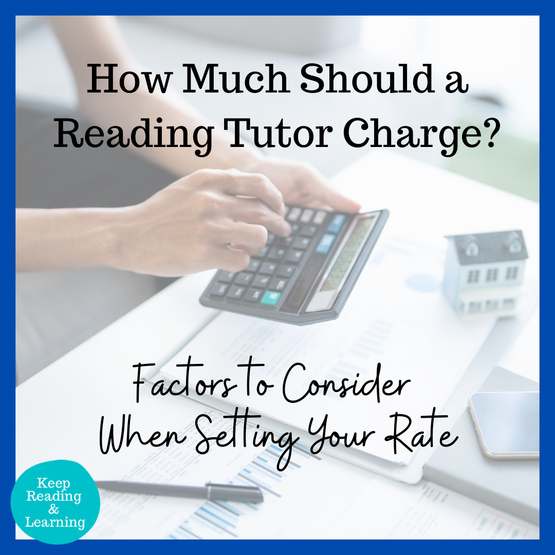 how much should a reading tutor charge